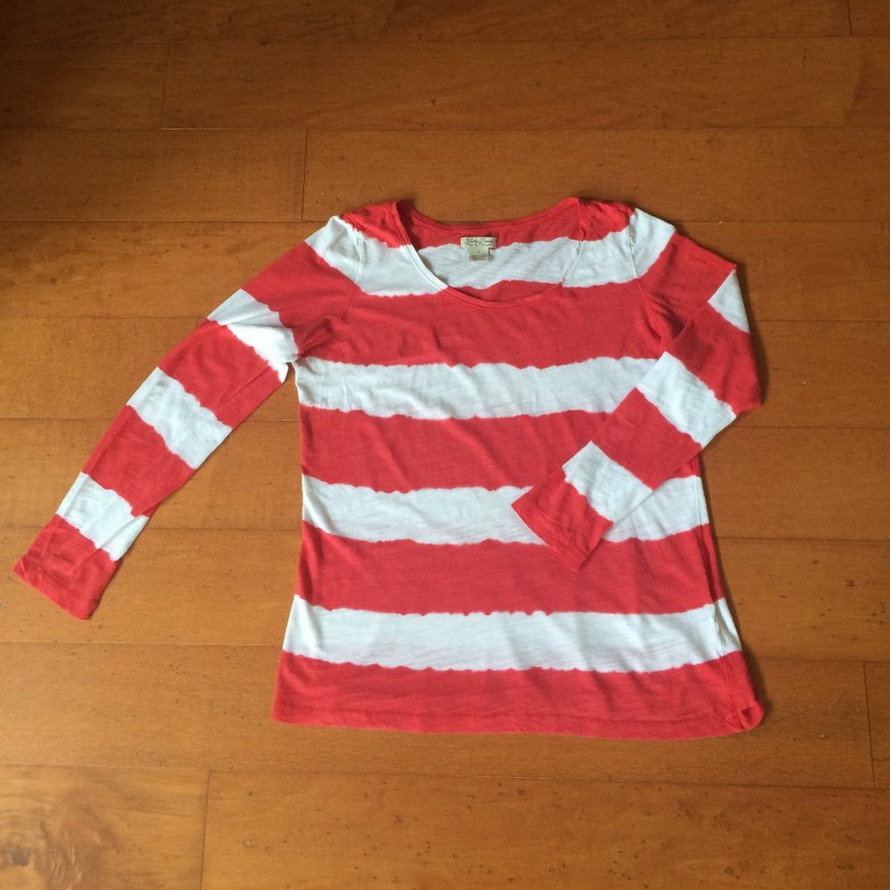 Lucky Brand 100% Cotton Top EUC